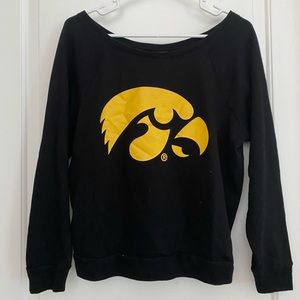 PINK Iowa Hawkeye sweatshirt